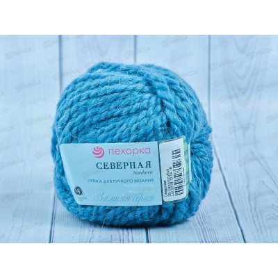Пряжа Северная 39 Серо-голубой 50г 50м ангора 30% шерсть 30% акрил 40% Пряжа Северная 39 Серо-голубой 50г 50м ангора 30% шерсть 30% акрил 40%