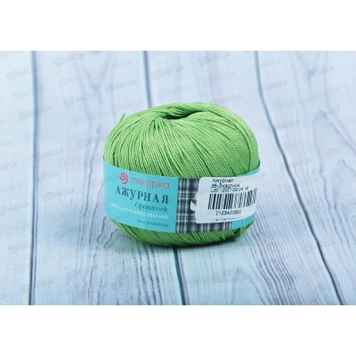 Пряжа Ажурная 65 Экзотика 50г280м хлопок 100% Пряжа Ажурная 65 Экзотика 50г280м хлопок 100%