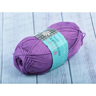 Пряжа Весенняя 179 Фиалка 100гр250м хлопок100% Пряжа Весенняя 179 Фиалка 100гр250м хлопок100%