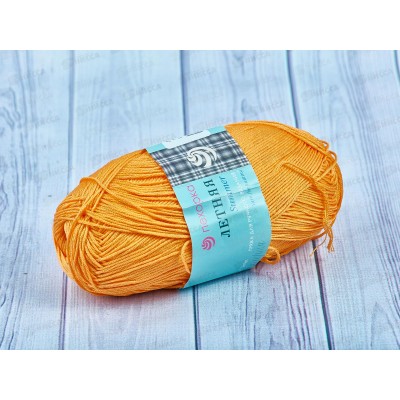 Пряжа Летняя 186 Манго 100гр Хлопок100% Пряжа Летняя 186 Манго 100гр Хлопок100%