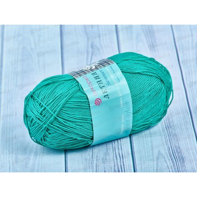 Пряжа Летняя 335 Изумруд 100гр Хлопок100% Пряжа Летняя 335 Изумруд 100гр Хлопок100%