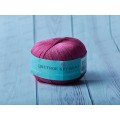 Пряжа Цветное кружево 49 Фуксия 50гр Хлопок100% Пряжа Цветное кружево 49 Фуксия 50гр Хлопок100%