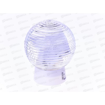 Светильник НББ 64-60-025 УХЛ4 шар стекло &quotКольца&quot, прямое основание, 0005 *8