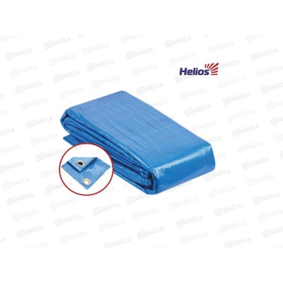 Тент универсальный 4*6 60гр BLUE Helios (HS-BL-4*6-60g)  120149