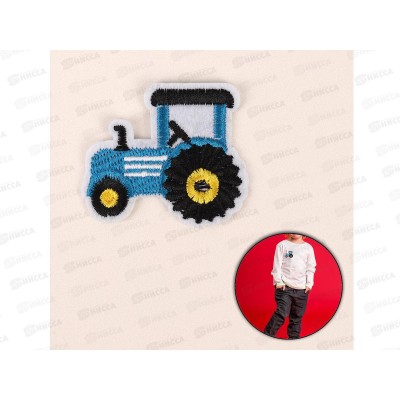 Термоаппликация трактор 5,3*4,3см 10шт 3020550 Термоаппликация трактор 5,3*4,3см 10шт 3020550