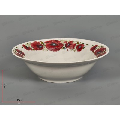 Миска 500см3 Маки борт *12  084632