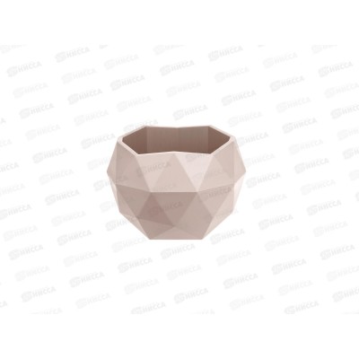 Кашпо &quotТопаз&quot 2,5л Пудровый КШ-9128 *9