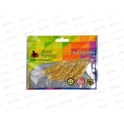 Приманка AZOR FISHING мягкая Trendex Minnow силикон 8см 5шт 145-175 г