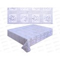 Клеенка Grace Лейс ажурная 1,37х20м LH-0405В 49929 серебро
