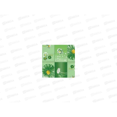 Клеенка Grace нетканая 1,37х20м D8211-2 54996 одуванчик зеленый
