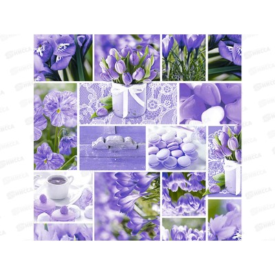 Клеенка Grace нетканая 1,37х25м NM6092-1 77640 тюльпаны Клеенка Grace нетканая 1,37х25м NM6092-1 77640 тюльпаны