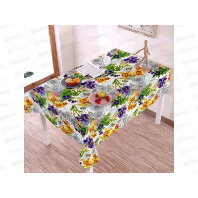 Клеенка Grace ткань с пвх 1,37х20м ST1027 80738 ирисы,бабочки