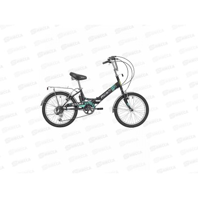 Велосипед 20&quot 6ск RUSH HOUR START110 С-brake ST черный рама 13&quot, 283939