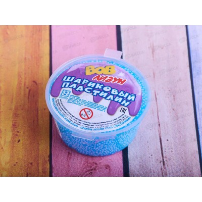 ВОВлизун Шариковый пластилин МИКС 20г  *36