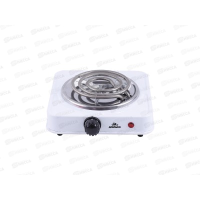 Плита электрическая DO-2205W 1конфорка 1000Вт белая спираль Добрыня Плита электрическая DO-2205W 1конфорка 1000Вт белая спираль Добрыня