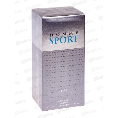 Homme Sport No1 туалетная вода 100мл мужская М Homme Sport No1 туалетная вода 100мл мужская М