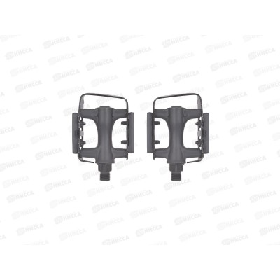 Педали велосипедные МТВ алюминий 105*81мм резьба 9/16&quot RUSH HOUR, 153559