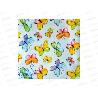 Пленка самоклеющаяся 45см/8м 5591-45 54709 бабочки *24