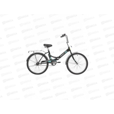 Велосипед 24&quot 1ск RUSH HOUR START 120 C-brake STчерн. рама 15&quot, 280559