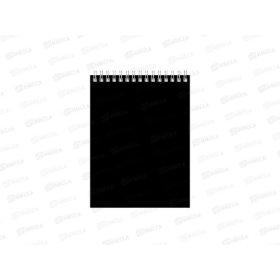 Блокнот 60л BG А5 чёрный для конференции, 8593 *36