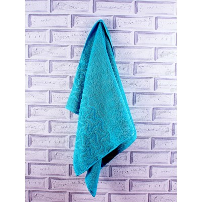Полотенце 50*90 ПД-2601-04352 15-4825 ярко-бирюзовый Полотенце 50*90 ПД-2601-04352 15-4825 ярко-бирюзовый