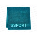 Полотенце махровое 50*90 +/-2см 430гр Спорт 02-078 бирюзовый Полотенце махровое 50*90 +/-2см 430гр Спорт 02-078 бирюзовый