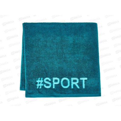 Полотенце махровое 50*90 +/-2см 430гр Спорт 02-078 бирюзовый Полотенце махровое 50*90 +/-2см 430гр Спорт 02-078 бирюзовый