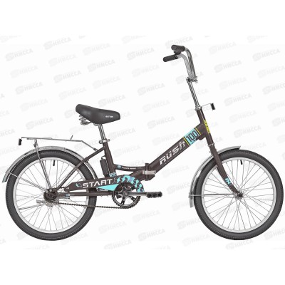 Велосипед 20" RUSH HOUR START 100 C-brake ST черный рама 13" В, 283936 Велосипед 20" RUSH HOUR START 100 C-brake ST черный рама 13" В, 283936