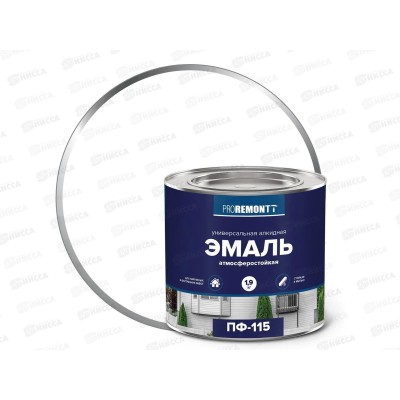 ЭМАЛЬ PROREMONTT ПФ-115 Белый матовый 1,9кг *3 ЭМАЛЬ PROREMONTT ПФ-115 Белый матовый 1,9кг *3