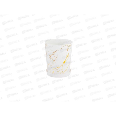 Горшок цветочный &quotМрамор&quot 1,8л М8377 *30