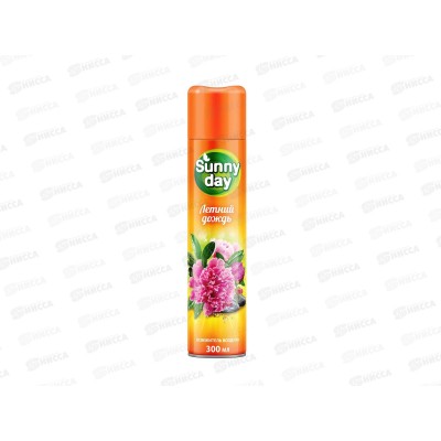 Sunny Day освежитель воздуха 300см3 Летний Дождь 02554 Sunny Day освежитель воздуха 300см3 Летний Дождь 02554