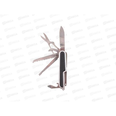 Мультитул Следопыт 11пр., прорезиненная ручка, MT-02