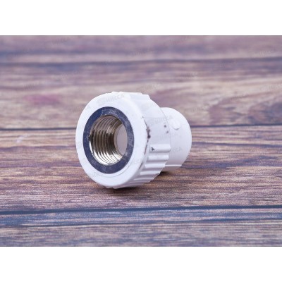 Муфта полипропилен комбинированная 20*1/2 внутренняя резьба Aqualink, 03572 *10/200 Муфта полипропилен комбинированная 20*1/2 внутренняя резьба Aqualink, 03572 *10/200