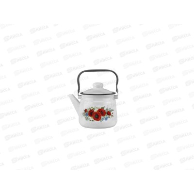 Чайник 2,5л с рис. 01-2711/4 Маки *4 Чайник 2,5л с рис. 01-2711/4 Маки *4