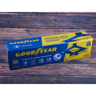 Домкрат ромбический универсальный Goodyear GY-SJ-02 1,5Т 100-385мм, GY000911