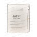 Папка для бумаг на завязках Attomex А4 немелованная, белая 3077410