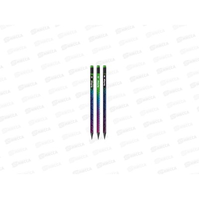 Карандаш чернографитный с ластиком Berlingo Skylne HB заточенный  ВР01130*72