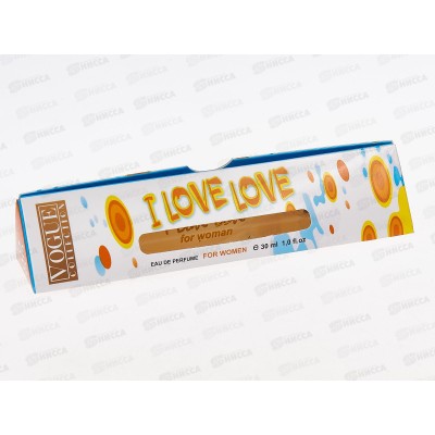 VC I Love Love парфюмированная вода 30мл женская М VC I Love Love парфюмированная вода 30мл женская М