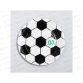Тарелка бумажная "Футбол" 18см 3421678 *10 Тарелка бумажная "Футбол" 18см 3421678 *10