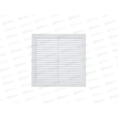 Решетка неразъемная 190х190 с москитной сеткой, белая 0087  TDM *60