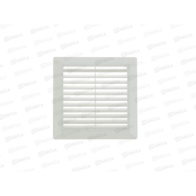 Решетка разъемная 175х175 с москитной сеткой, наклонные жалюзи 0021  TDM *40