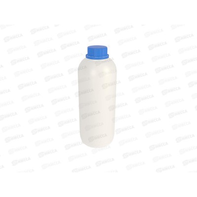Флакон 1дм3  круглый, натуральный, крышка SK-40 Флакон 1дм3  круглый, натуральный, крышка SK-40