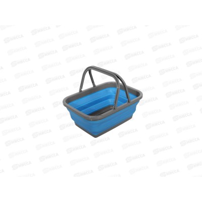Корзина складная с 2 ручками 9л синий TD 0536 *12 Корзина складная с 2 ручками 9л синий TD 0536 *12