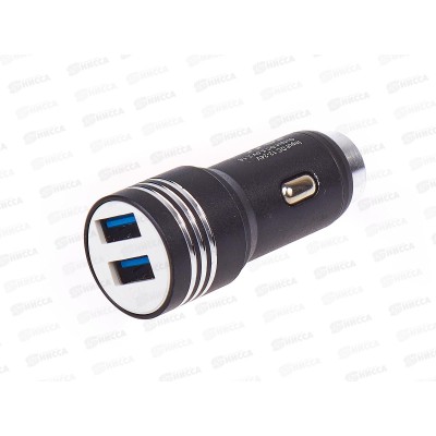 Переходник в прикуриватель с 2-мя USB входами (057223) Ж Переходник в прикуриватель с 2-мя USB входами (057223) Ж