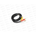 Шнур Стерео 3,5мм, 4C -3 RCA, длина 1,5м, (GOLD) REXANT, 17-4412-4 Шнур Стерео 3,5мм, 4C -3 RCA, длина 1,5м, (GOLD) REXANT, 17-4412-4
