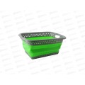 Корзина складная большая 37л зеленая TD 0537 *6 Корзина складная большая 37л зеленая TD 0537 *6
