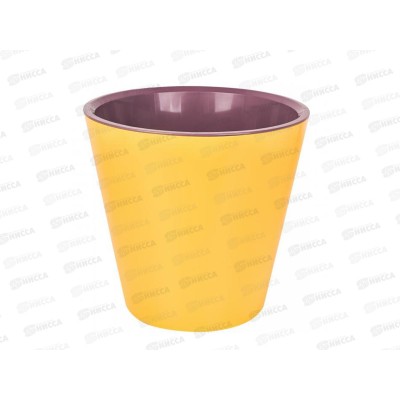 Горшок для цветов London 320мм 15.7л на колесиках Спелая груша ING6207