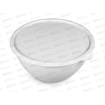 Миска-салатница Риччи 3,2л светло-серая С861Сер *14 Миска-салатница Риччи 3,2л светло-серая С861Сер *14