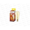 Лампа светодиодная IN HOME LED-ST-64-deco gold 9Вт 230В E27 3000К 810Лм Лампа светодиодная IN HOME LED-ST-64-deco gold 9Вт 230В E27 3000К 810Лм