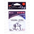 Крючок KOI &quotVIKING-RING&quot р.4 (INT), цвет BN, КН7491-4BN (10шт)